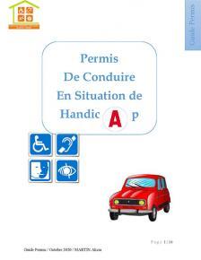 Couverture guide permis de conduire