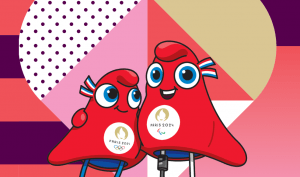 mascottes dans un coeur