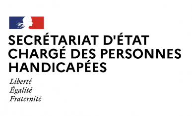 Logo du secrétariat d'état chargé des personnes handicapées